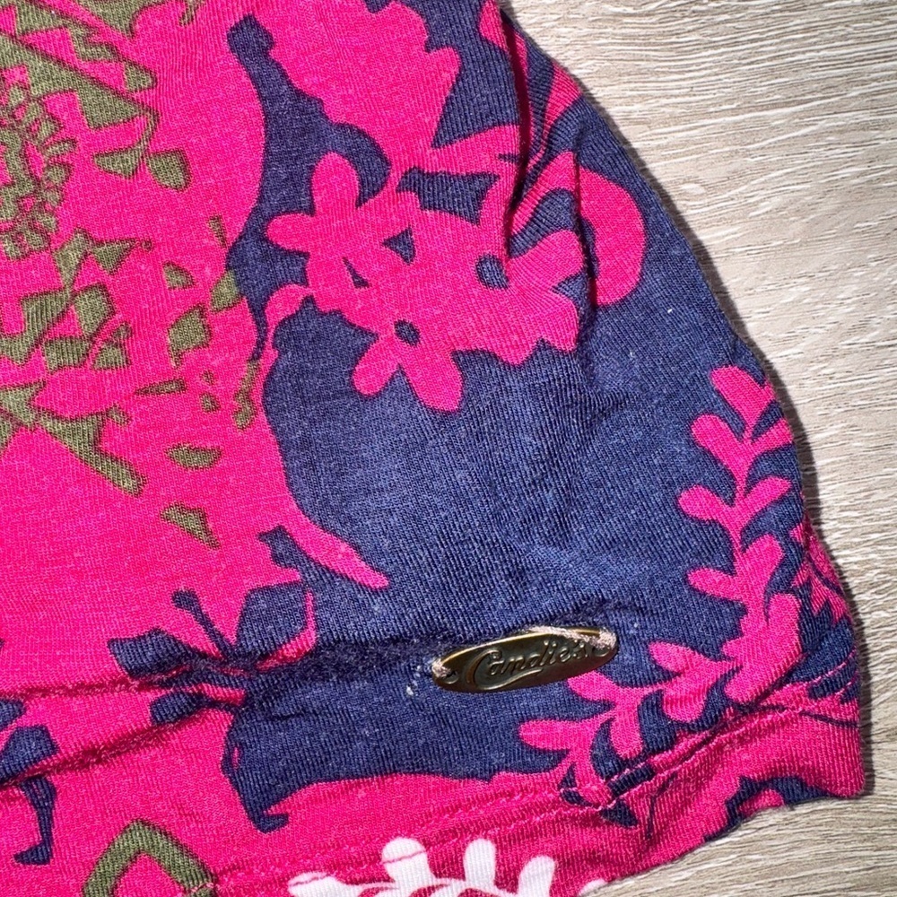 Candie's Pink and Purple Patterned Tank Top - Picture 4 of 4